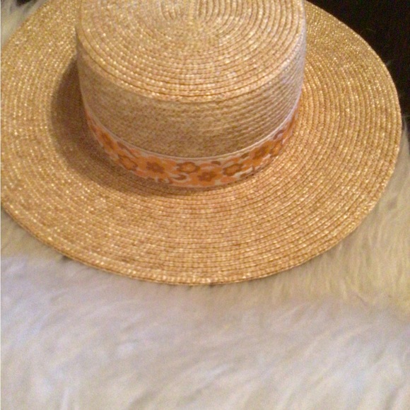 NEW! lack of Color Straw Magnolia boho boater - Picture 8 of 8